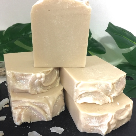 Natures Soaps Beauty Essentials, Inc. Other - Coconut fragrance handmade soap. ( set of 5 )